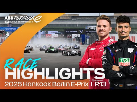 Drama From Start to Finish 🤩 | 2025 Hankook Berlin E-Prix Race Round 13 Highlights