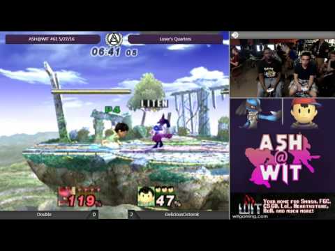 Double (Lucario) vs DeliciousOctorok (Ness) - ASH@WIT #61 PM Loser's Quarters