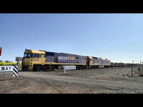 Steel Train 3PM4 At Gheringhap - PoathTV Australian Railways
