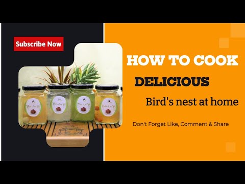 How to cook delicious bird’s nest at home