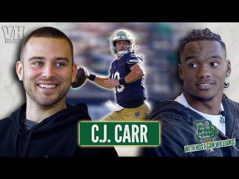 Notre Dame QB CJ Carr Talks Growth On & Off The Field, Family Support & College Football Playoffs
