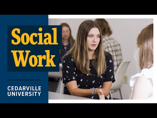 Thumbnail for video titled: Why Study Social Work at Cedarville University?