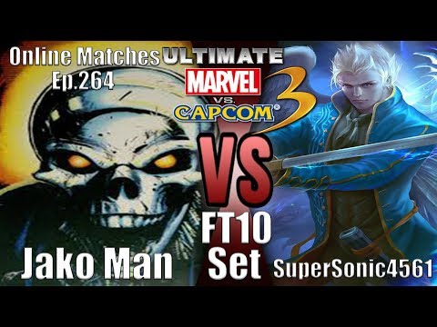 Jako Man VS SuperSonic4561 FT10 Set (UMVC3 Online Matches Ep.264)