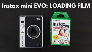 Fujifilm Instax Mini Evo FILM LOADING