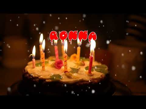 Happy Birthday RONNA   Happy Birthday Song   Birthday Wishes   Birthday Party