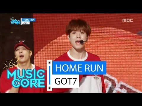 [HOT] GOT7 - HOME RUN, 갓세븐 - 홈런 Show Music core 20160423