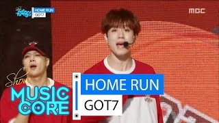 [HOT] GOT7 - HOME RUN, 갓세븐 - 홈런 Show Music core 20160423