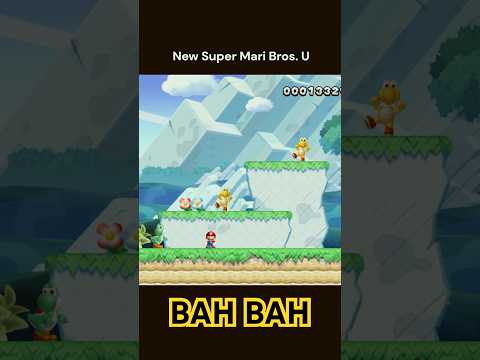 KOOPA BAH BAH DANCE - NDS vs 3DS vs Wii vs Wii U  #mario #supermario #mariobros