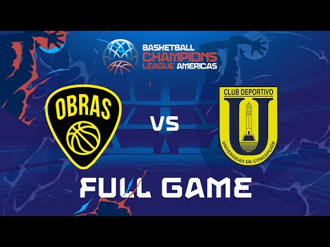 Obras Basket v UdeC | FULL BASKETBALL GAME | Basketball Champions League Americas