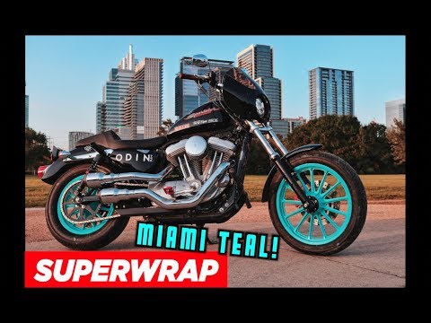 SUPERWRAP WHEELS REVEAL! | SPORTSTER 883