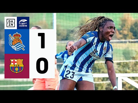 Real Sociedad vs FC Barcelona (1-0) | Resumen y goles | Highlights Liga F