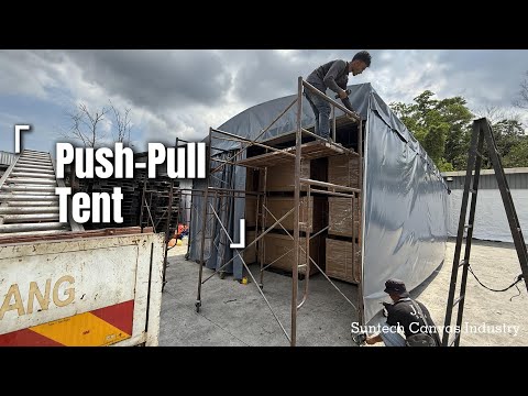 Industrial Push Pull Tent Malaysia