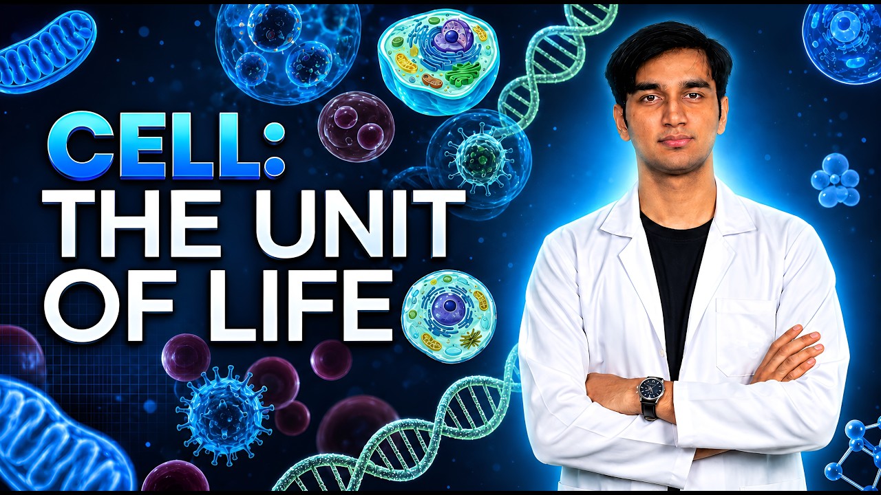 Cellular Organisation — Cell: The Unit of Life thumbnail