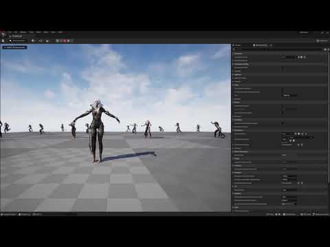 Speed Converting from UNREAL ENGINE 5.3 for iCLONE 8 with CHARACTER  and Animation. Part 1