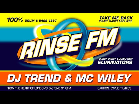 MC Wiley & DJ Trend | 100% Drum & Bass 1997 | Rinse FM 91.8