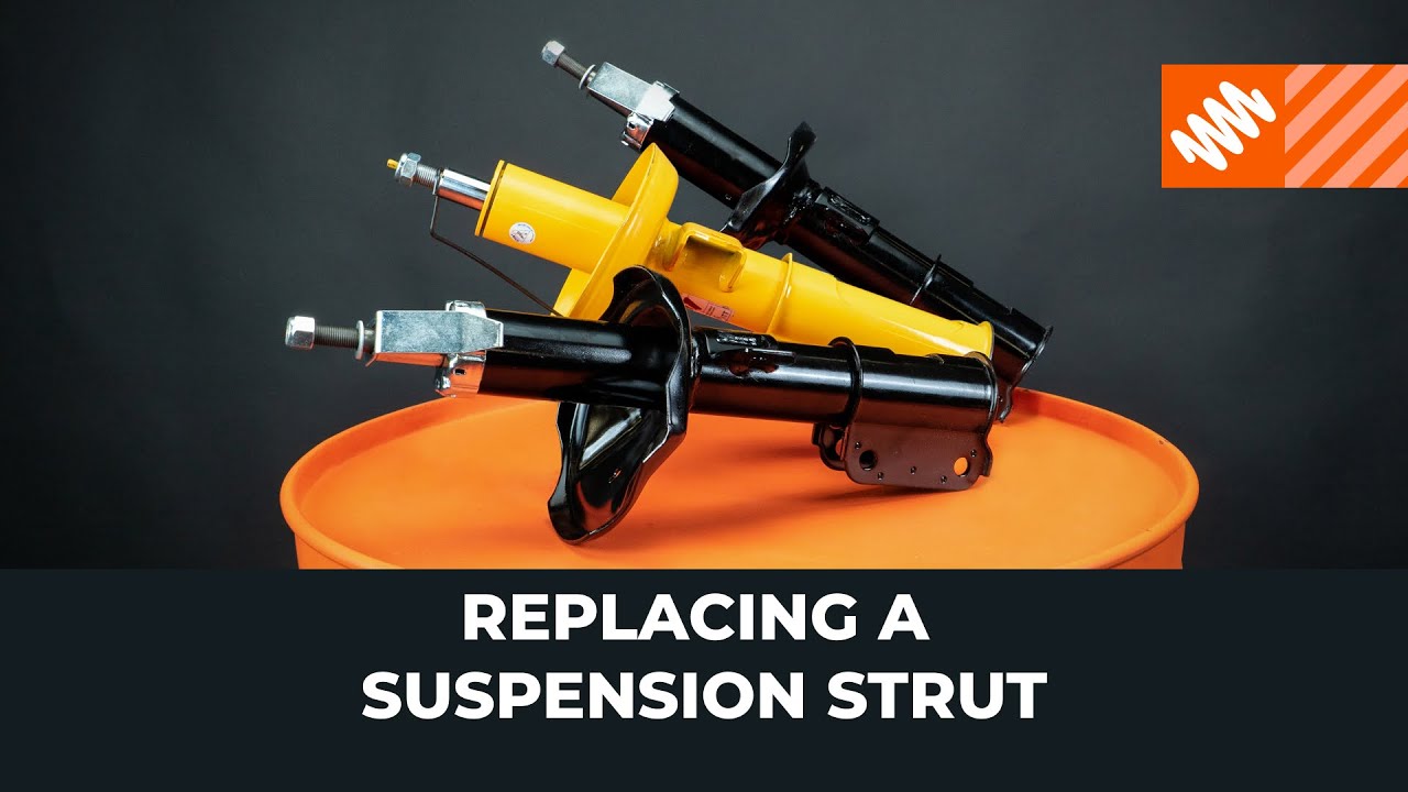 How to change suspension strut on a car – replacement tutorial