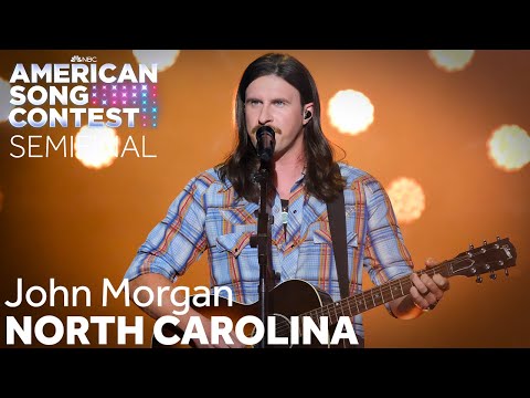 John Morgan Performs \Right In The Middle\ LIVE At The Semifinals | American Song Contest