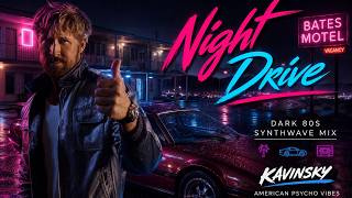 𝗗𝗔𝗥𝗞 𝟴𝟬𝗦 𝗡𝗜𝗚𝗛𝗧 𝗗𝗥𝗜𝗩𝗘 // Ryan Gosling | Hollywood After Midnight (Drive & Kavinsky Vibes)
