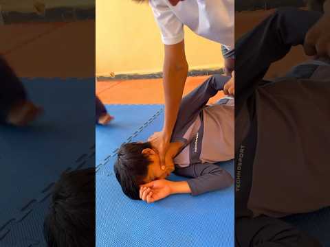 How to Escape a Ground Pin Attack! 🥋 Easy Self-Defense Counter #Karate  #ViralReels #FighterMindset