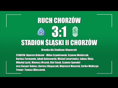 2022.09.04 Ruch Chorzów - Stadion Śląski II Chorzów (gole)