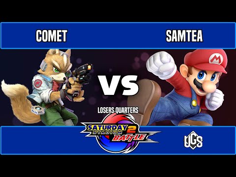 Saturday Stadium 2 - Losers Quarters - Comet(Fox) Vs. Samtea(Mario)