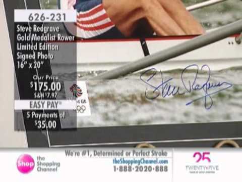 Olympic Legend Steve Redgrave 16x20 Signed Photo at The Shopping Channel 626231