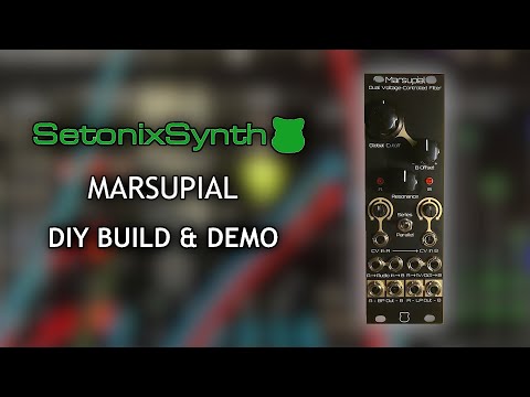 SetonixSynth Marsupial VCF DIY Module Build & Demo - Eurorack Modular Synth DIY - #6