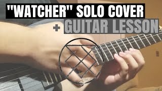 Bury Tomorrow - "Watcher" Solo Cover and Guitar Lesson (note by note!)