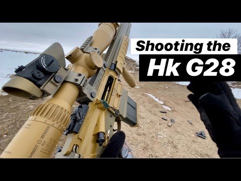 Shooting a Legend: the Hk G28 German Semi Auto Sniper System