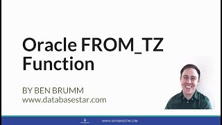 Oracle FROM_TZ Function