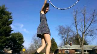 Flume- Space Cadet (hoop dance)