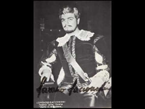 Lorenzo Saccomani - Alzati!...Eri tu che macchiavi - Un ballo in maschera - 1981