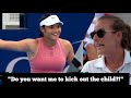 Emma Raducanu Complains About A Crying Child In The Crowd Cincy Open Tennis 2025