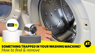How to Remove a Stuck item from a Washing Machine Drum