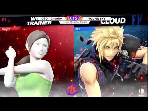 Clocktower Smash 66 - LQs - Chunky (Wii Fit Trainer) vs. TRI | Mortality (Young Link, Cloud) - SSBU