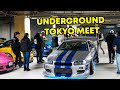 TAKING MY R34 GTR TO SECRET UNDERGROUND TOKYO CAR MEET! *Tokyo Drift Car Meet*