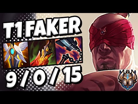 T1 Faker Lee Sin vs Xin Zhao [ Jungle ] Patch 12.5 Korea Challenger ✅
