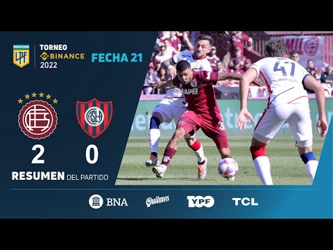 #TorneoBinance | Fecha 21 | resumen de Lanús - San Lorenzo