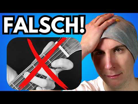 Die 6 schlimmsten Greifhandfehler die Gitarrenanfänger machen!