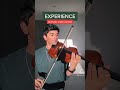experience (dramatic violin solo) #shorts
