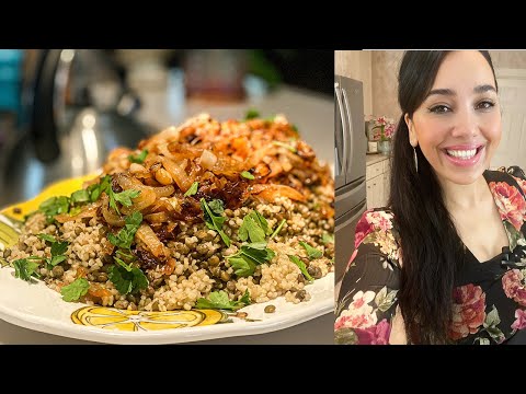 Bulgur & Lentils: Easy Mujadara Recipe