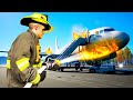 Plane Crash Causes HUGE Fire - Into The Flames Multiplayer