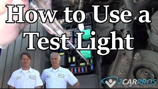 How to Use a Test Light
