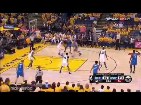 Oklahoma City Thunder vs Golden State Warriors - Game 2 WCF - Full Highlights | 2016 NBA Playoffs