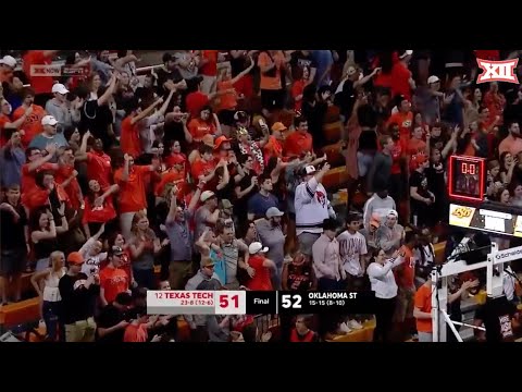Big 12 Men's Basketball Highlights: OSU 52, No. 12 Texas Tech 51