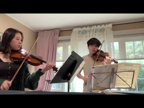 Violin Duet by Johann & Miriam Li (MFC Competition)