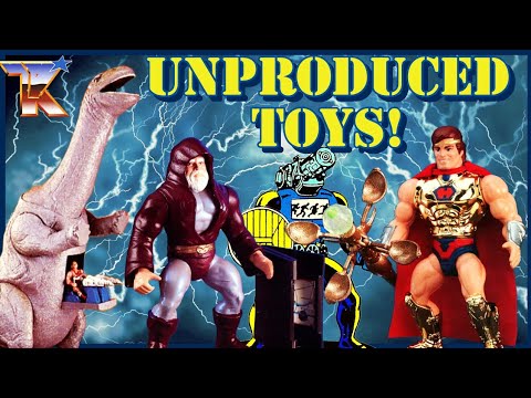 Unproduced Toys | He-Man & the Masters of the Universe Concepts and Art | Unmade MOTU 1987 and 1988