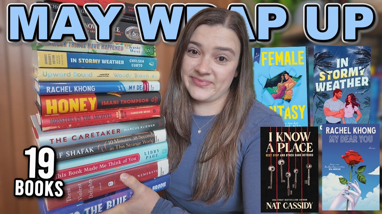 I read 19 books in May 📚☕️🪐📖 (so many new favorites) MAY WRAP UP - YouTube video featuring the word collection