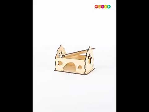 Миниатюра изображения товара Домик для клетки Woody Тип 1 / 06060