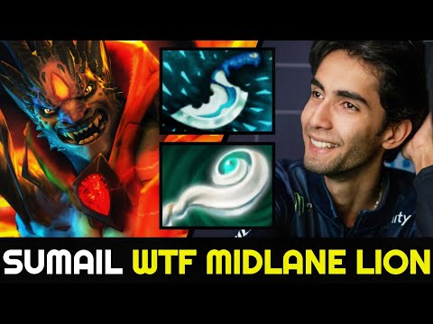 SUMAIL WTF Midlane Lion vs 800 games Invoker SPAMMER 7.27 Dota 2